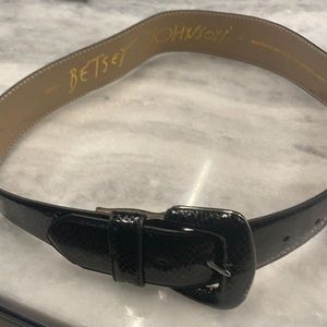Betsey Johnson Black belt